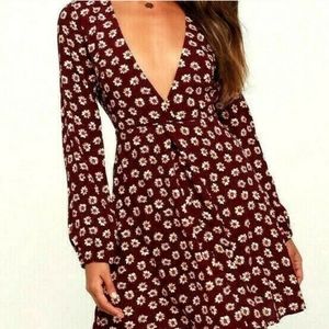 Lulus fleur and flirtation dress